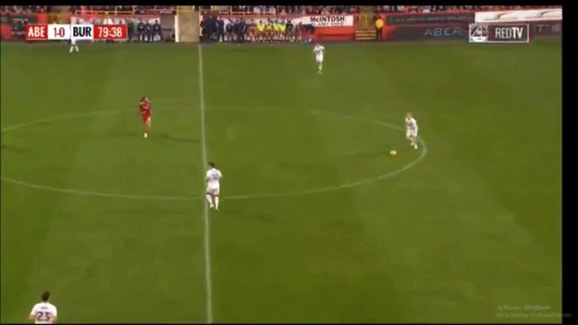 Sam Vokes Goal - Aberdeen 1-[1] Burnley