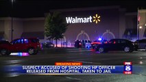 Man Charged with Shooting Officer at North Carolina Walmart Jailed on $1M Bond