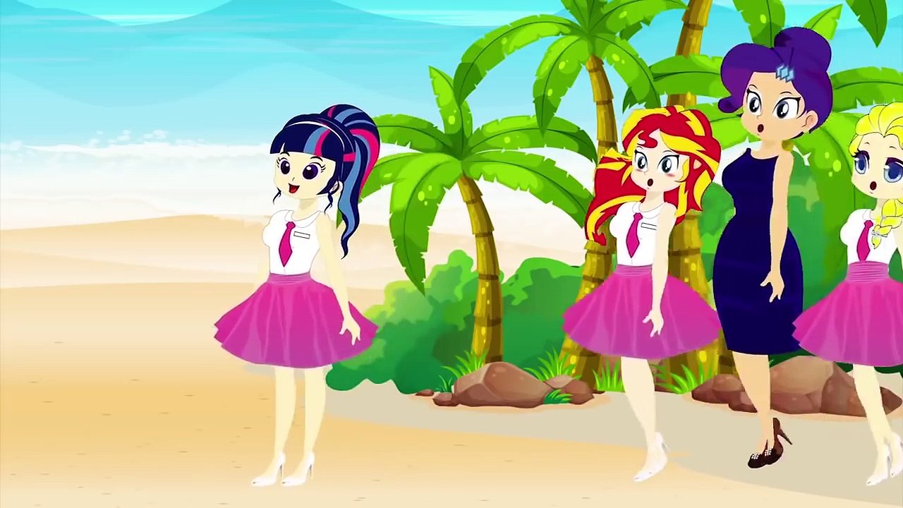 ✅MLP Equestria Girls Twilight Sparkle Sunset Shimmer Animation How to Design New Dress|Zil