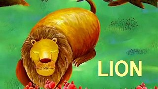 Lion & Ladybug - Lower Case Alphabet l