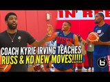 Kyrie Irving Teaches Russell Westbrook and Kevin Durant New Moves at USA Basketball!