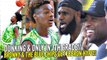 LeBron James & D-Wade Watch Bronny GET SHIFTY & CRAZY Dunking 7th Grader!! SHAREEF WAS THERE TOO!
