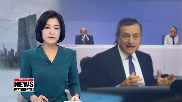 ECB leaves rates on hold and confirms bond tapering plan