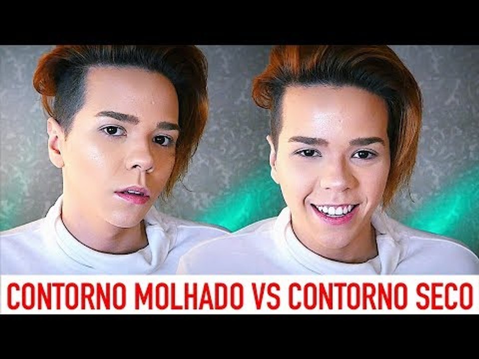 PELE COMPLETA - CONTORNO MOLHADO vs CONTORNO SECO + ILUMINAÇAO / Por Kassyano Lopez