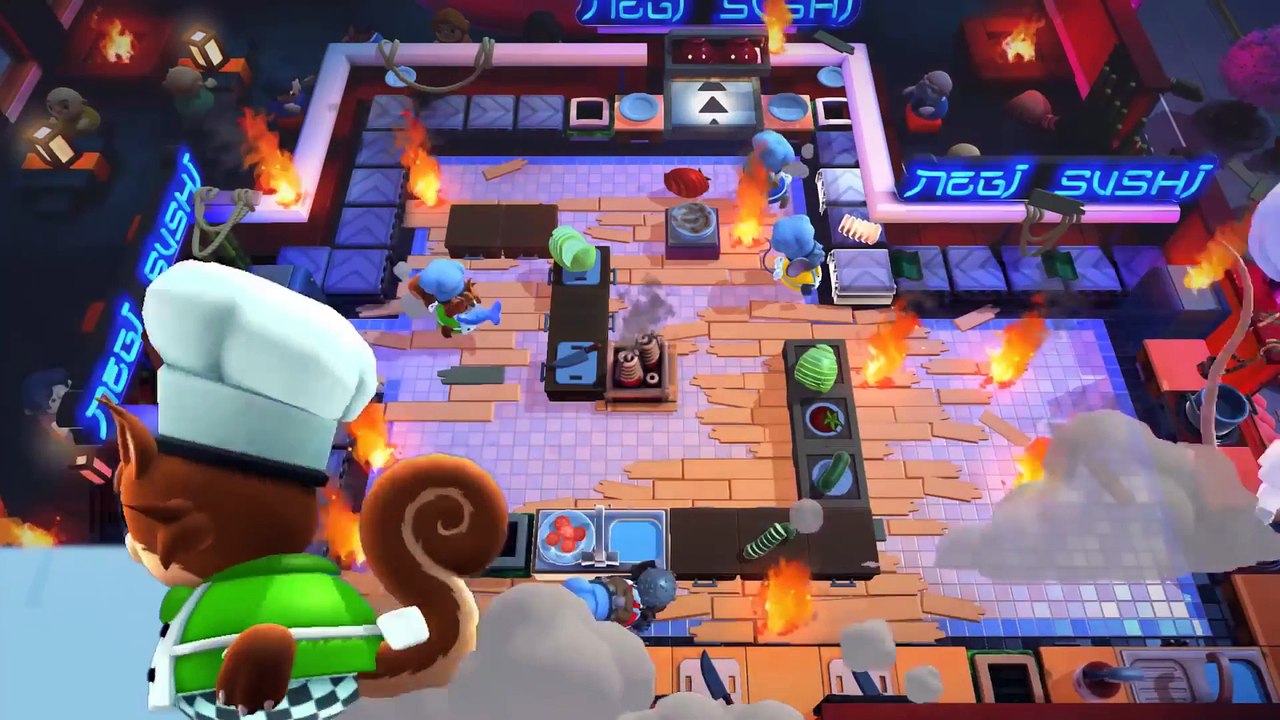 Overcooked 2 - Gameplay Features Trailer