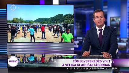 Tömegverekedés tört ki a migránsok között Boszniában hirado.