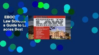 EBOOK Reader Guide to Law Schools, 19th Ed (Barron s Guide to Law Schools) Unlimited acces Best