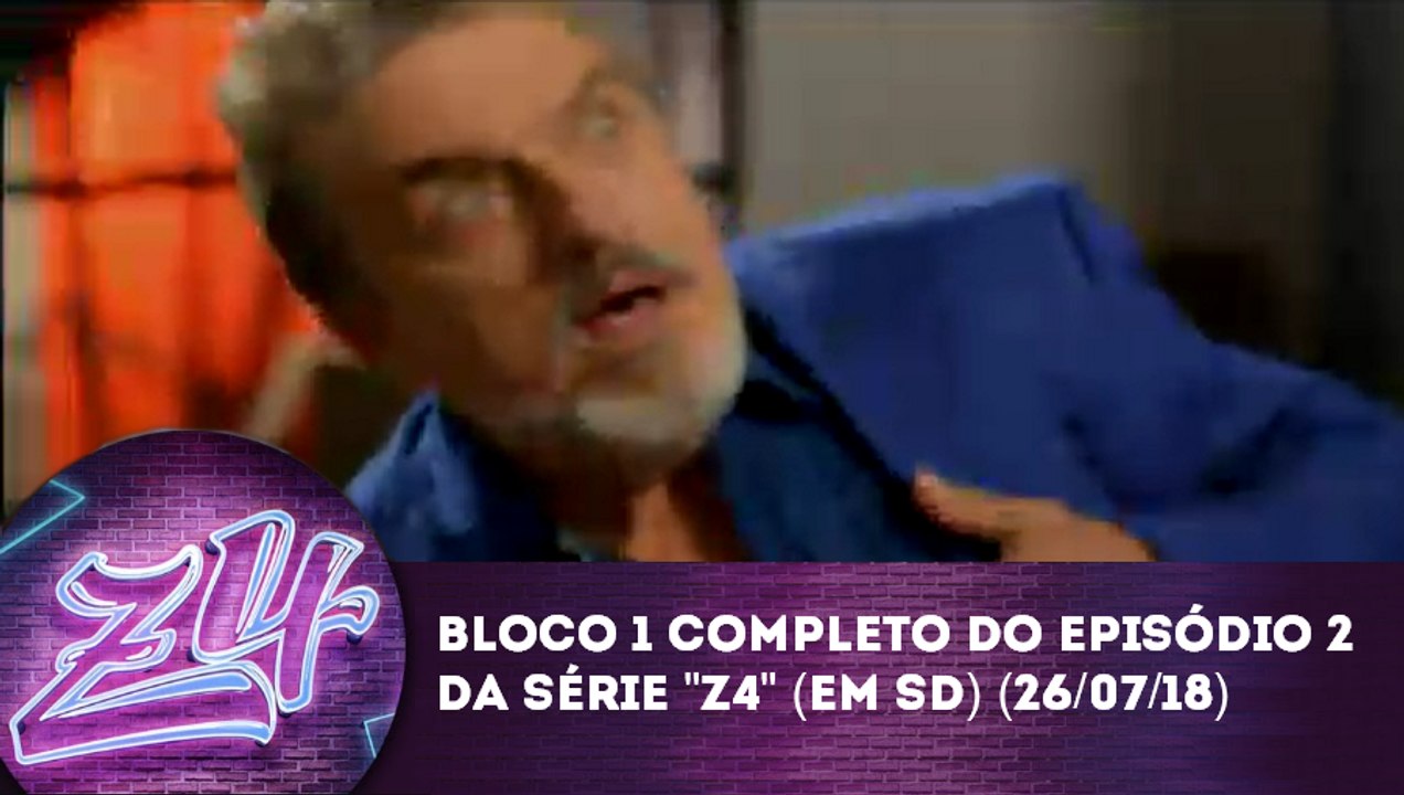 Bloco 1 completo da série Z4 - Episódio 2 no SBT (SD) (26/07/18)