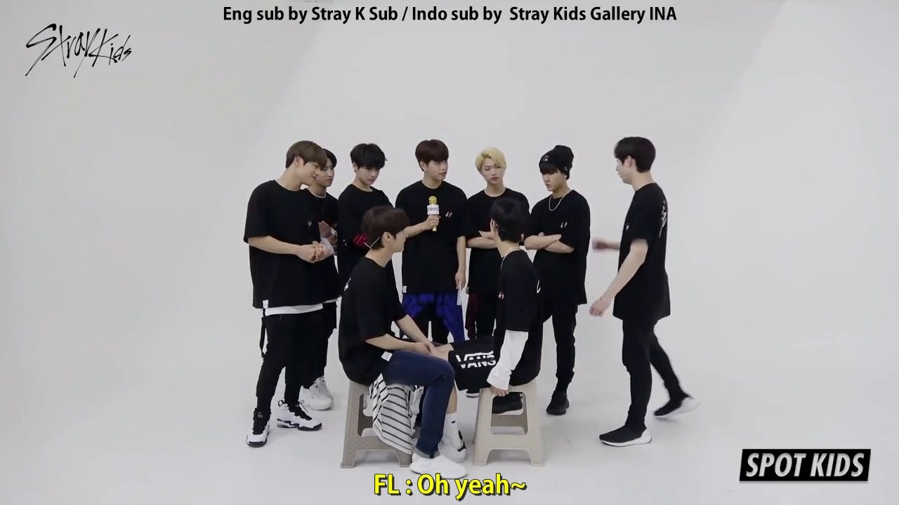 [INDO SUB] SPOT KIDS BLACK Packed With Passion! SKZ Thigh Wrestling! (180715)