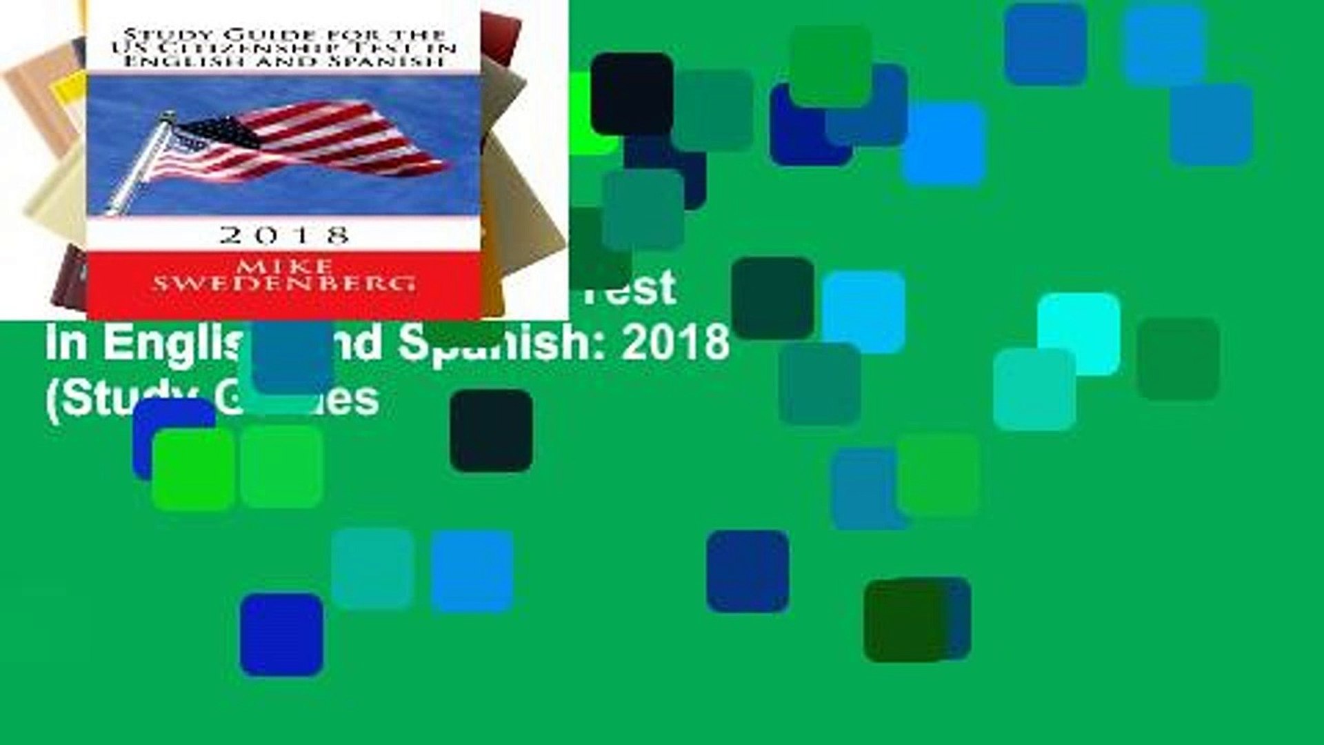 Digital book  Study Guide for the US Citizenship Test in English and Spanish: 2018 (Study Guides