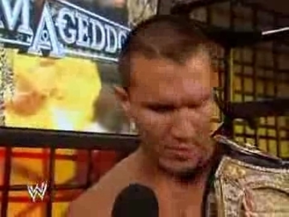 Randy Orton Interview 16 12 07