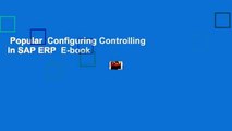 Popular  Configuring Controlling in SAP ERP  E-book