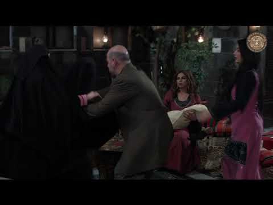 ابو شريف يهجم على عزميه - مسلسل جرح الورد ـ الح...