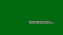 [book] New High School Algebra II Unlocked (High School Subject Review)