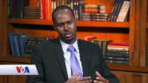 Mustafe Sacad Dhinbil oo madax u ah ururada aan dowliga ahayn ee Somaliland ayaa nagu soo booqday xarunta VOA ee Washington. Mustafe waxaa wareystay Cabdixakiim
