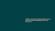 Popular  Cnor Exam Flashcard Study System: Cnor Test Practice Questions and Review for the Cnor