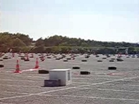 simca rallye 2 Slalom de calais