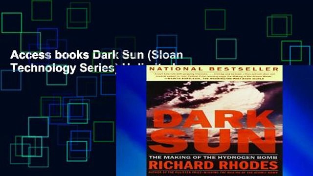 Access books Dark Sun (Sloan Technology Series) Unlimited