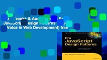 viewEbooks & AudioEbooks Pro JavaScript Design Patterns (Expert s Voice in Web Development) free