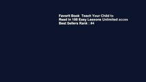 Favorit Book  Teach Your Child to Read in 100 Easy Lessons Unlimited acces Best Sellers Rank : #4