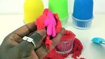 How To Make Kinetic Sand Popsicles Modelling Clay Learn Colors Play Doh Cars