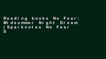 Reading books No Fear: Midsummer Night Dream (Sparknotes No Fear Shakespeare) For Kindle