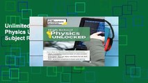 Unlimited acces High School Physics Unlocked (High School Subject Review) Book