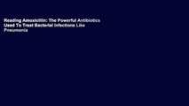 Reading Amoxicillin: The Powerful Antibiotics Used To Treat Bacterial Infections Like Pneumonia