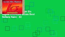 EBOOK Reader Lean Six Sigma Unlimited acces Best Sellers Rank : #2