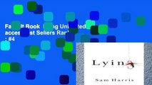 Favorit Book  Lying Unlimited acces Best Sellers Rank : #4