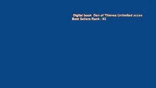 Digital book  Den of Thieves Unlimited acces Best Sellers Rank : #2