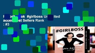 Favorit Book  #girlboss Unlimited acces Best Sellers Rank : #3