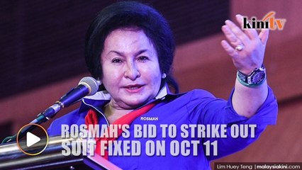 Court to hear Rosmah's bid to strike out Lebanese jeweller's suit on Oct 11