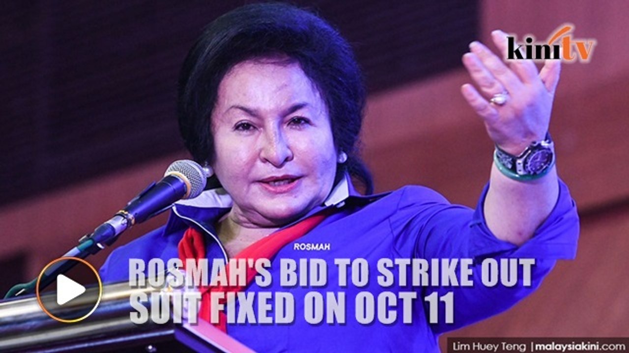 Court to hear Rosmah's bid to strike out Lebanese jeweller's suit on Oct 11