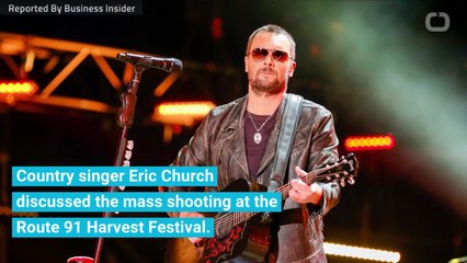 Country Singer Eric Church Calls Out NRA For Las Vegas Festival Shooting