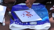 تقاضای صلح در نامهء خون آلوداعضای حرکت مردمی صلح در نامهء که با خون خود آنرا رنگ کرده اند از طرفهای درگیر خواهان صلح در افغانستان شدند. آنها در آخرین روز تحصن