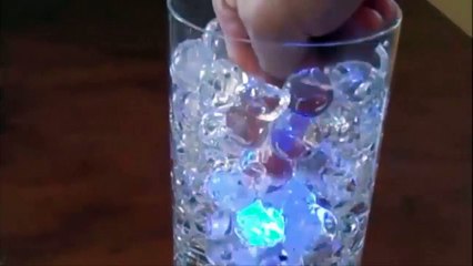 Cách trang trí bằng đèn Led chìm và hạt nước Polymer 3