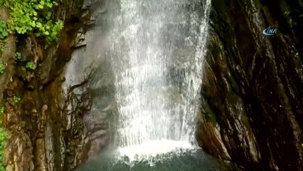 Yıldırım Belediyesi Tarafından Temizlenen Küreklidere Şelalesi Havadan Görüntülendi