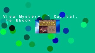 View Mystery of Capital, The Ebook