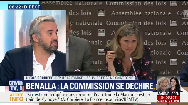 C’est la Benalla de l’Assemblée. Pour Alexis Corbière (LFI), Yaël Braun-Pivet protège le Président