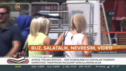 Yaz sıcağında serinleme yöntemleri