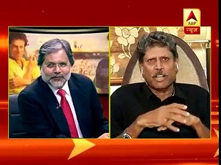 Jaw Breaking Response By Kapil Dev on Anchor's Question