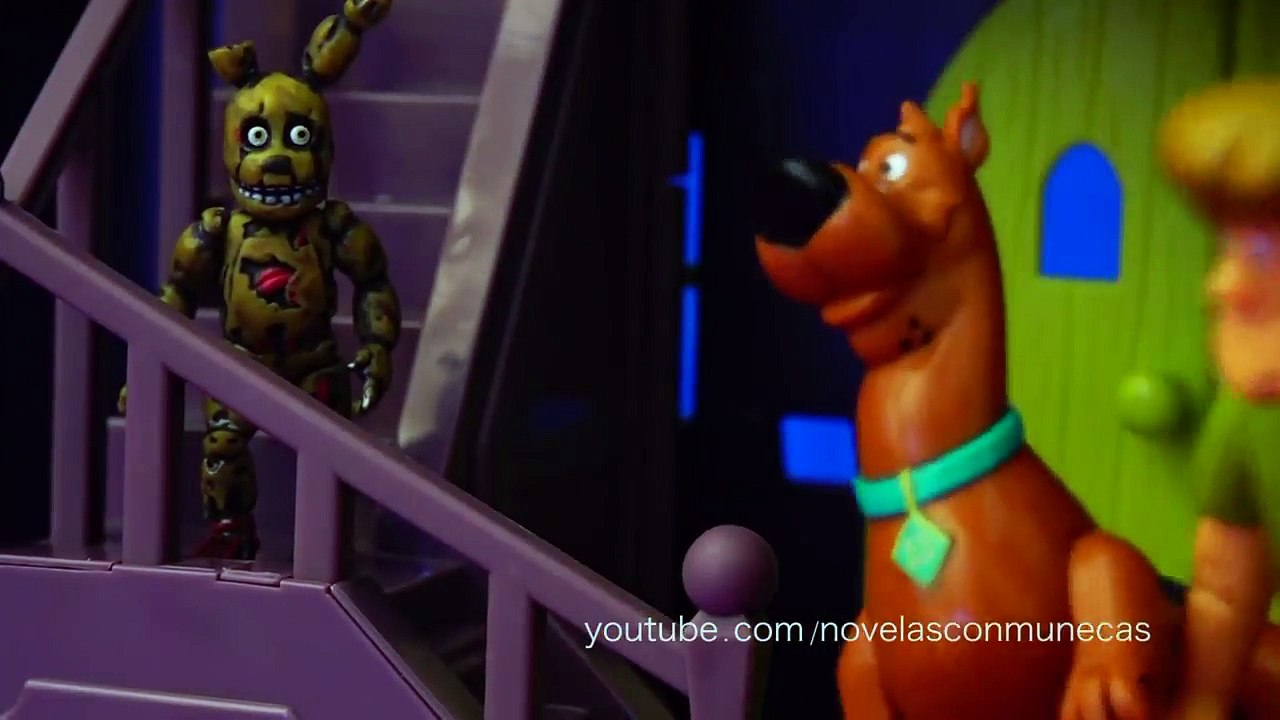 Scooby Doo en pizzeria Five Nights at Freddys   Muñecas y juguetes con Andre