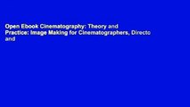 Open Ebook Cinematography: Theory and Practice: Image Making for Cinematographers, Directors, and