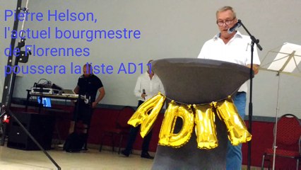 Florennes: Pierre Helson, le bourgmestre, poussera la liste AD11