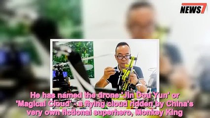 Chinese man creates a flying motorbike after failing 1,559 times - 247 news