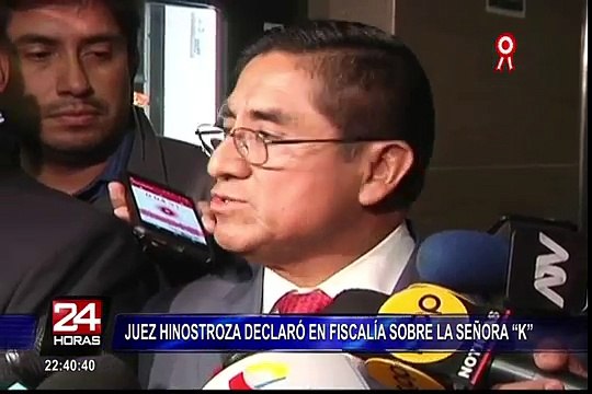 César Hinostroza: “se han violado mis derechos humanos”