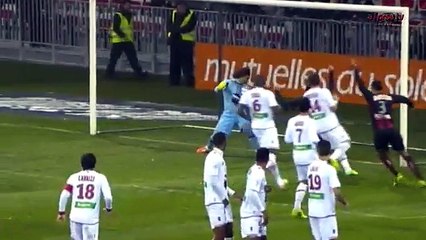 OGC Nice - AC Ajaccio (2-0) Résumé J21 [2013-2014]