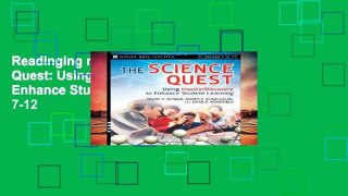 Readinging new The Science Quest: Using Inquiry/Discovery to Enhance Student Learning, Grades 7-12