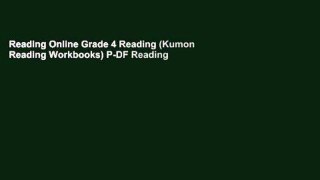 Reading Online Grade 4 Reading (Kumon Reading Workbooks) P-DF Reading